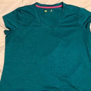 Active Wear Shirt teal color